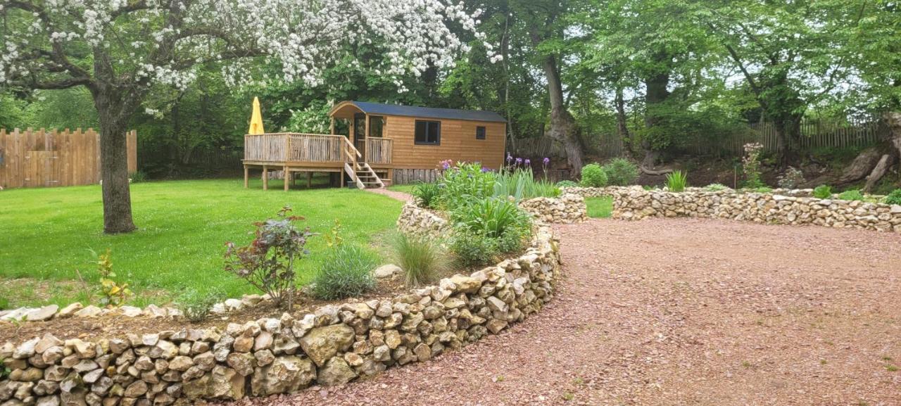 Roulotte Escapade Nature A Morainville - Normandie Luaran gambar